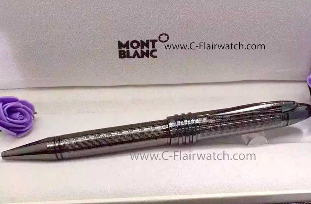 Buy Fake Montblanc Black Ballpoint Pens / JFK Special Edition